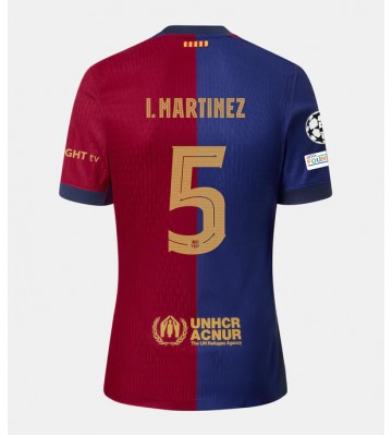 Barcelona Inigo Martinez #5 Hemmatröja 2024-25 Kortärmad